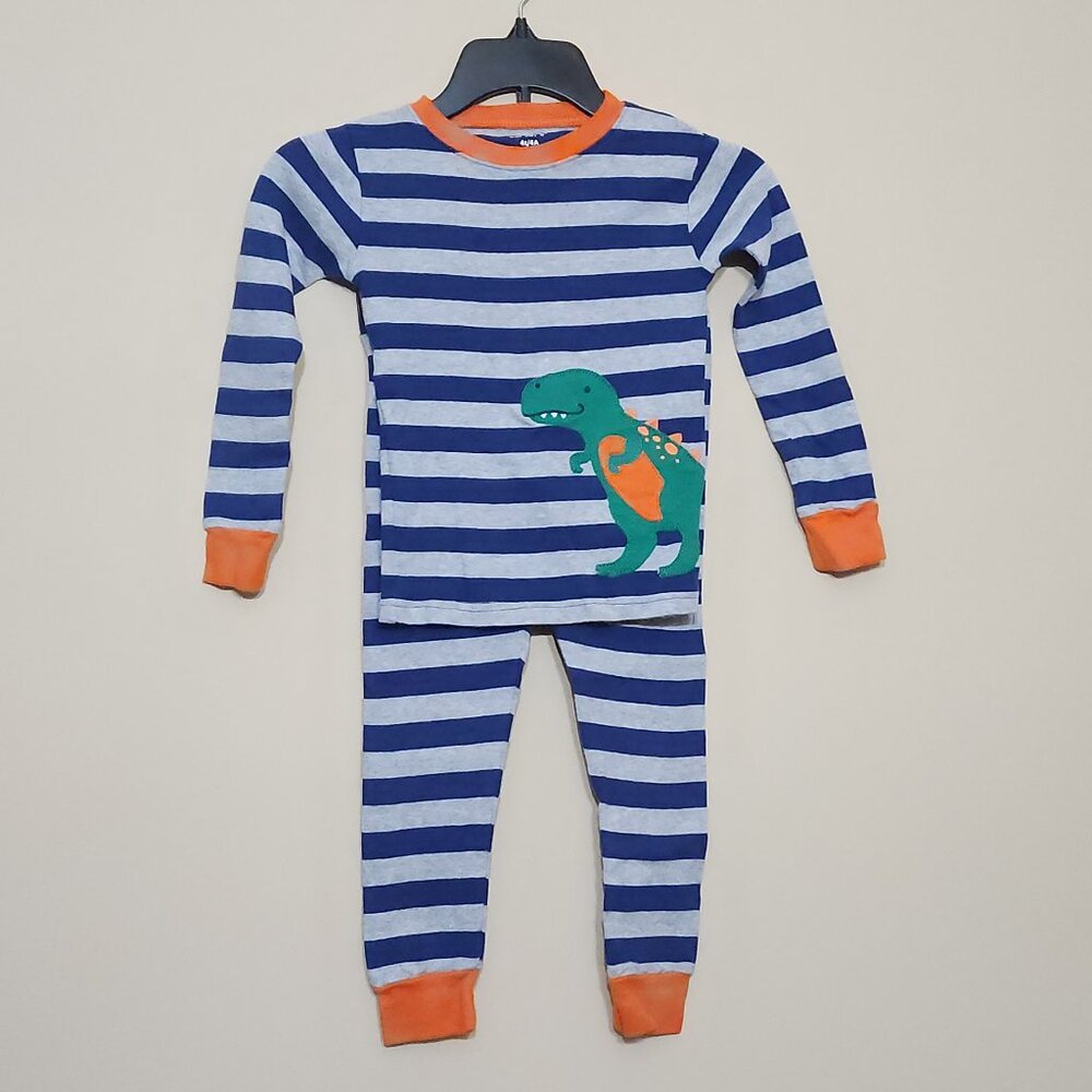 Carters Toddler Boys Dinosaur Snug Fit Cotton Pajamas Size 4T